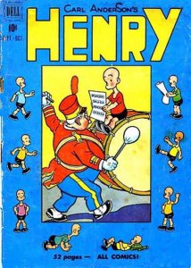 Henry (Carl Anderson's ) #15 FAIR ; Dell | low grade comic September 1950 52 Pag