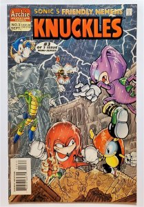 Sonic's Friendly Nemesis Knuckles #3 (Sep 1996, Archie) VF/NM  