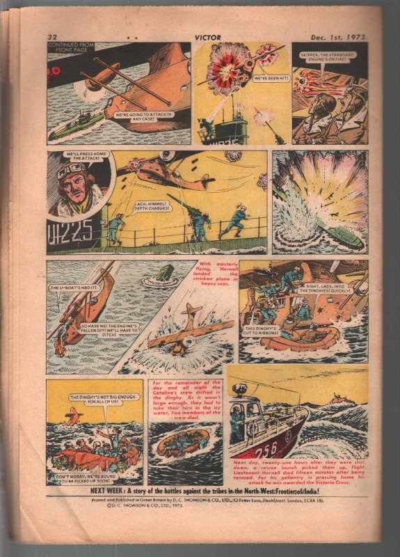 Victor #667  1973 - D.C. Thompson Co.  -VG - Comic Book