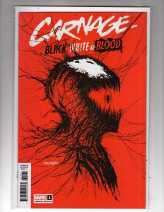 Carnage: Black, White & Blood #1 Gleason Cover A (2021)       / HCA2