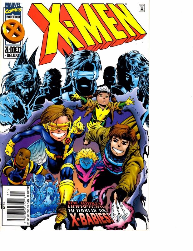 Lot Of 7 X-Men Marvel Comic Book #43 44 45 46 47 48 49 Thor J193