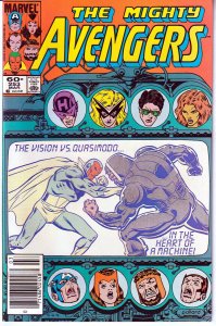 The Avengers #253 (1985) The Vision - Master of the World !