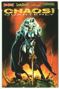 Chaos Quarterly #1, 2, 3 (1996) Complete set! Lady Death! Evil Ernie!