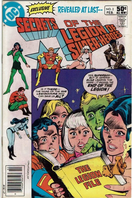 Secrets Of The Legion Of Super-Heroes #2 Newsstand VF