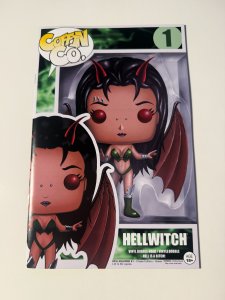 Hellwitch - Hellbourne #1 Green Chase Edition, rare!