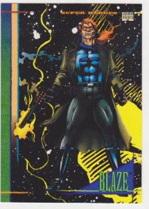 1993 Marvel Universe #103 Blaze