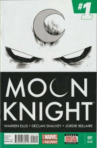 Moon Knight # 1 Variant 3rd Printing Cover NM Marvel 2014 Warren Ellis [F3]