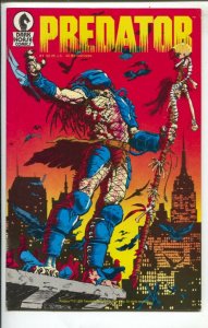 Predator #1 1989-Dark Horse-1st issue-2nd printing-based on horror movie-VF