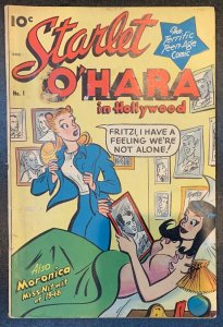 (1948) STARLET O’HARA IN HOLLYWOOD #1! Rare Golden Age Comic!