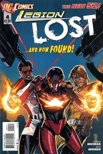 Legion Lost (2011 series) #4, VF+ (Stock photo)