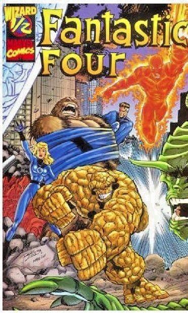 Fantastic Four #1 - Wizard 1/2 w/ COA - 3rd Series NM (1998)