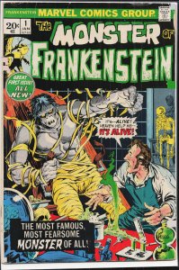 The Frankenstein Monster #1 (1973) Frankenstein Monster