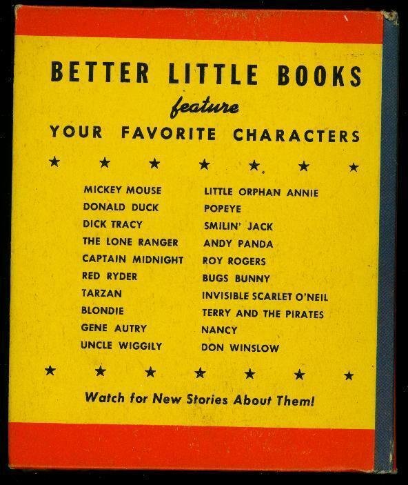Donald Duck & the Green Serpent Big Little Book Carl Barks Whitman 1947 VG-