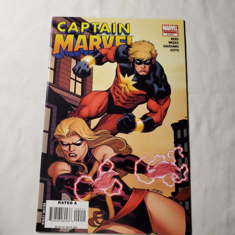 Captain Marvel 1-5 Near Mint Cover by Amanda Conner