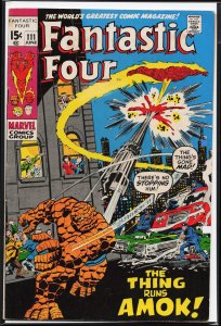 Fantastic Four #111 (1971) Fantastic Four