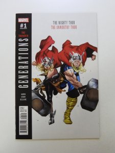 Generations: The Unworthy Thor & The Mighty Thor Olivier Coipel Variant (2017)
