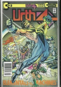 Urth 4 Four #2 Continuity Comics Newsstand April Apr 1990 (VGFN)