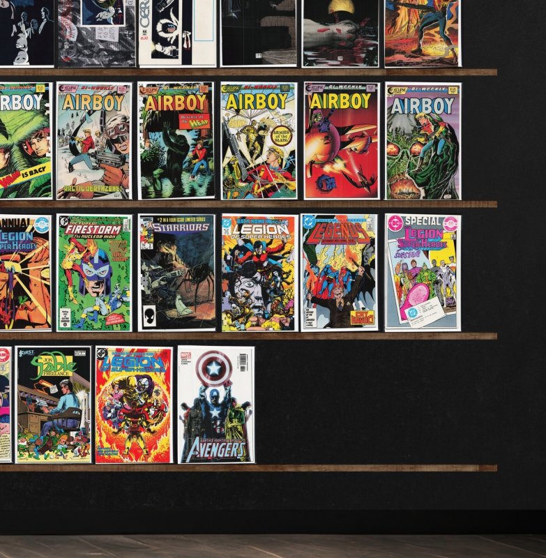 Huge Lot 140+ Comics with Cerebus, Airboy, Jon Sable, Freelance & More!