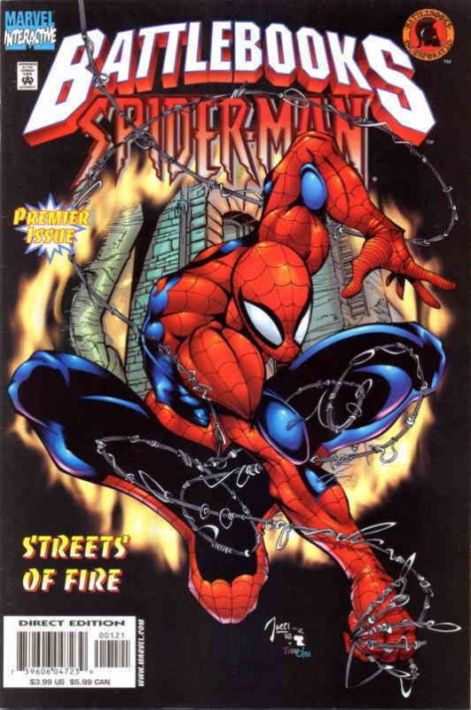 Spider-Man Battlebook #1B VF/NM ; Marvel