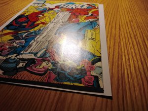 X-Force #4 Newsstand Edition (1991) Spider-Man Cable Deadpool