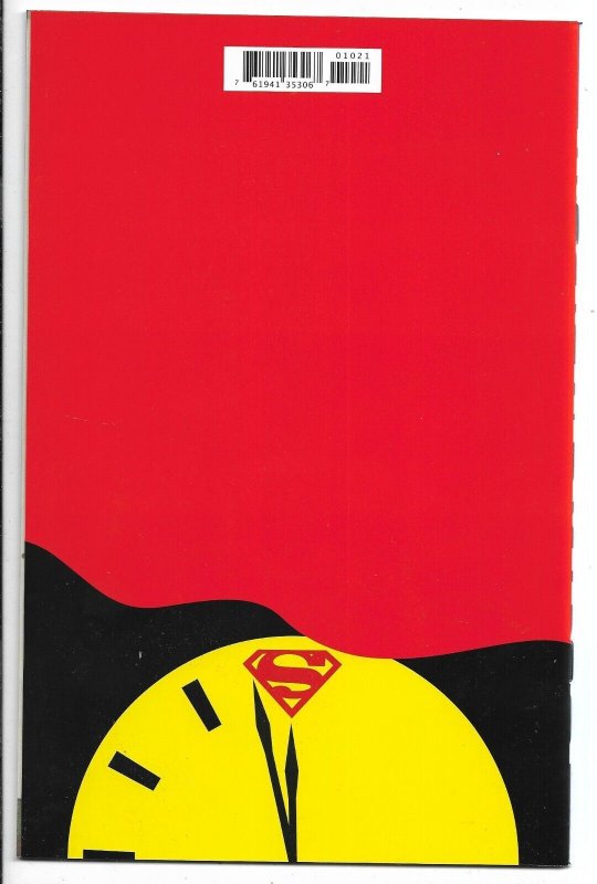 DC Comics DOOMSDAY CLOCK #10 - Superman WATCHMEN -  NM Cover Variant B  n183x
