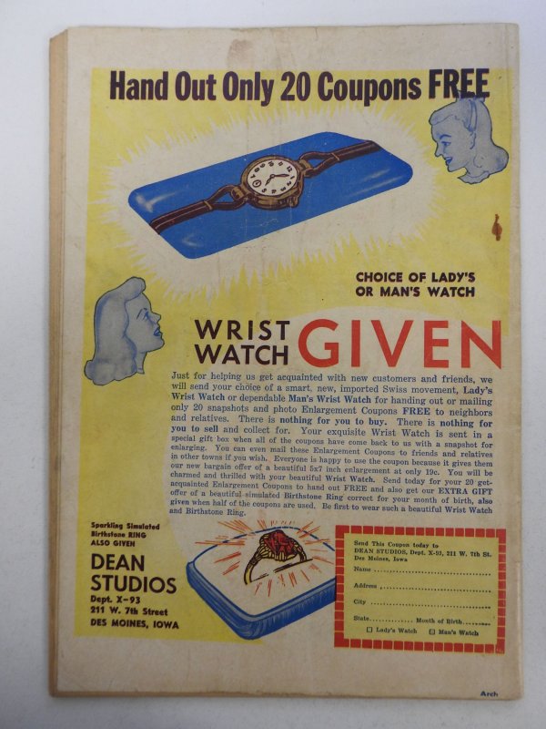 Archie Comics #34 (1948) America's Typical Teenager! Solid GVG Condition!