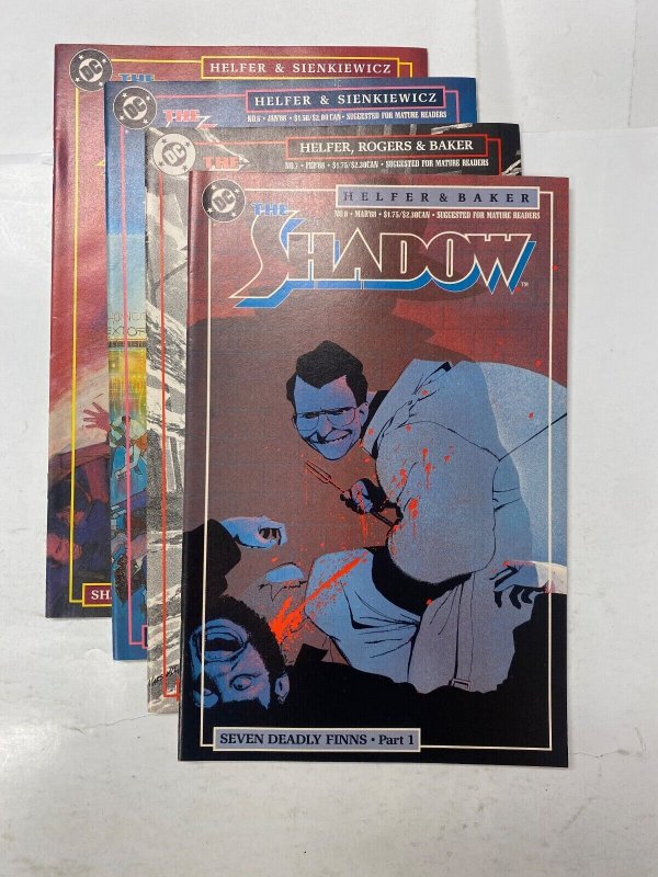 4 The Shadow DC comic books #5 6 7 8 49 KM24