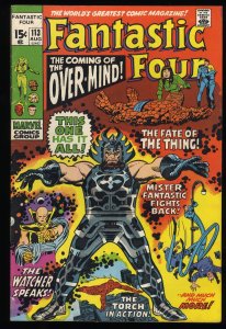 Fantastic Four #113 1st Overmind!
