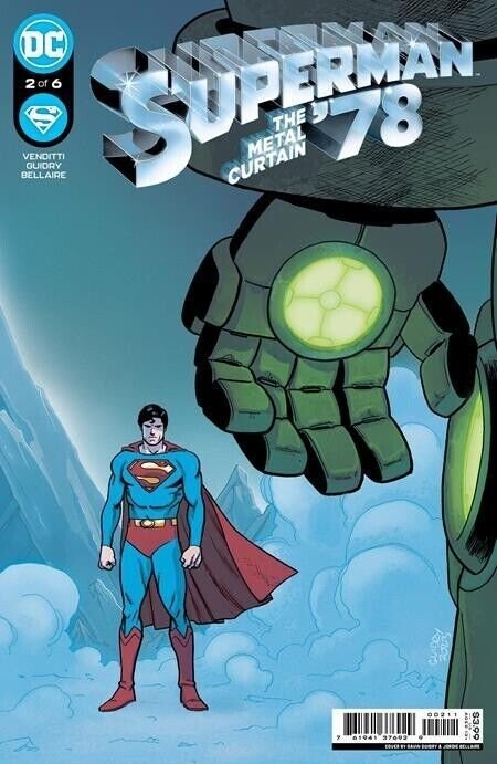 Superman '78: The Metal Curtain (2023) #2 of 6 NM Gavin Guidry Cover