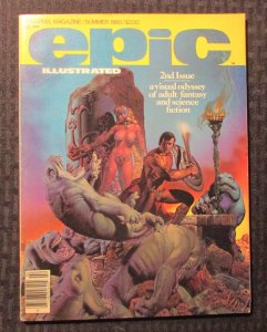 1980 EPIC ILLUSTRATED Marvel Magazine #2 FN+ 7.5 Richard Corben