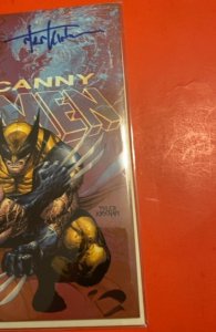 Uncanny X-men #19 Tyler Kirkham signed with Coa