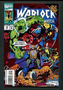 warlock Infinity Watch #19 ( 8.0 VFN ) Jim Starlin Story / August 1993