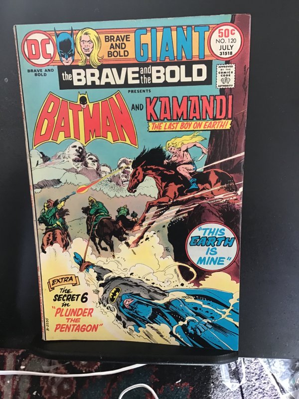 The Brave and the Bold #120 (1975) Batman & Kamandi giant-size FN/VF Wow