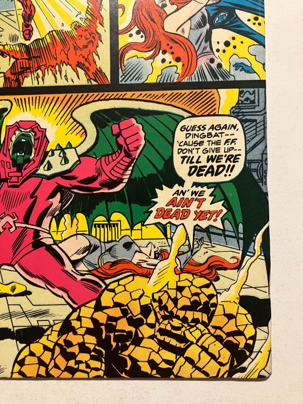 Fantastic Four #140 Annihilus Origin Story 1973 Buscema Bronze Age Marvel Comics