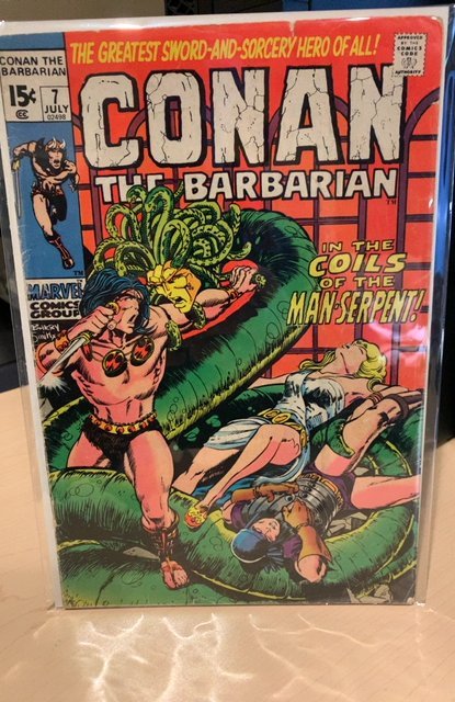 Conan the Barbarian #7 (1971) 3.5 VG-