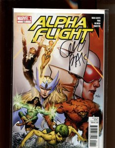 Alpha Flight #1 - SIGNED BY GREG PAK W/COA LTD TO 95! (9.0/9.2) 2010