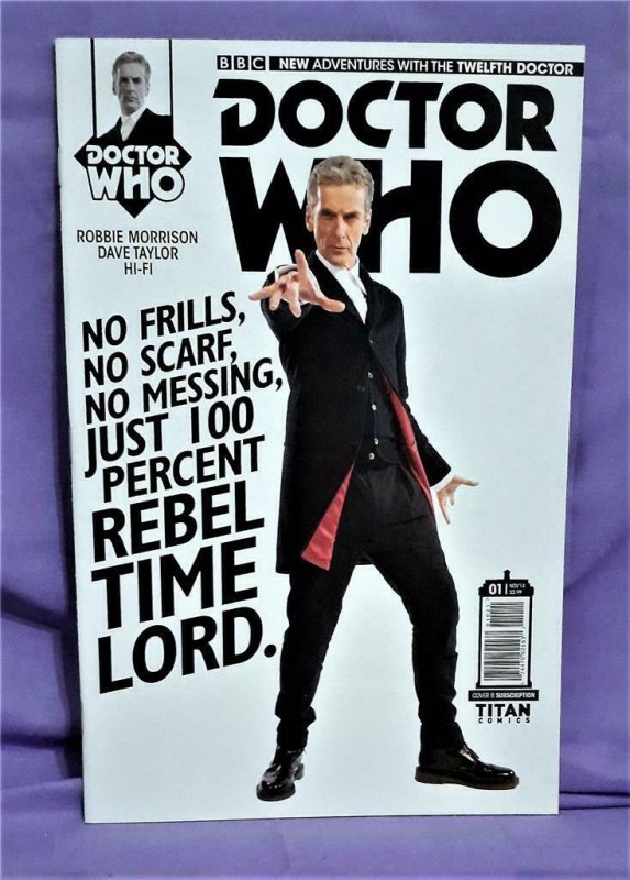 DOCTOR WHO Twelfth Doctor #1 Photo Variant Cover Dave Taylor (Titan, 2014)! 9781336223240