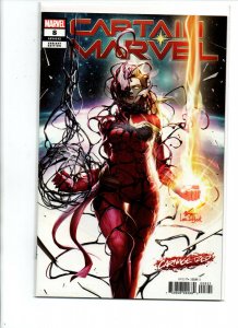 Captain Marvel #8 Hyuk Lee Variant Carnage-ized - 1st Star Carnage - Near Mint