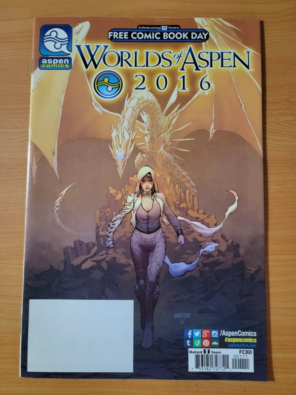 Worlds of Aspen FCBD 2016 ~ NEAR MINT NM ~ 2016 Aspen Comics