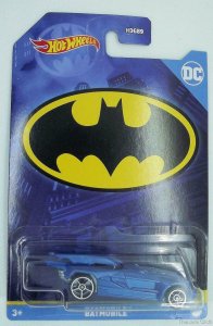 Hot Wheels - Batmobile - DC Comics - Blue 