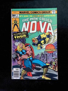 Nova #4  Marvel Comics 1976 VF- Newsstand