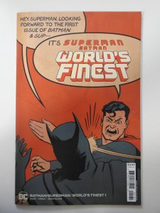 Batman/Superman: World’s Finest #1 Chip Zdarsky Superman Slap Variant Cover