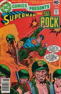 DC Comics Presents #10 GD ; DC | low grade comic Superman Sgt. Rock