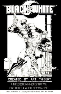 Black And White (Mini-Series) Ashcan #1 VG ; Image | low grade comic Art Thibert