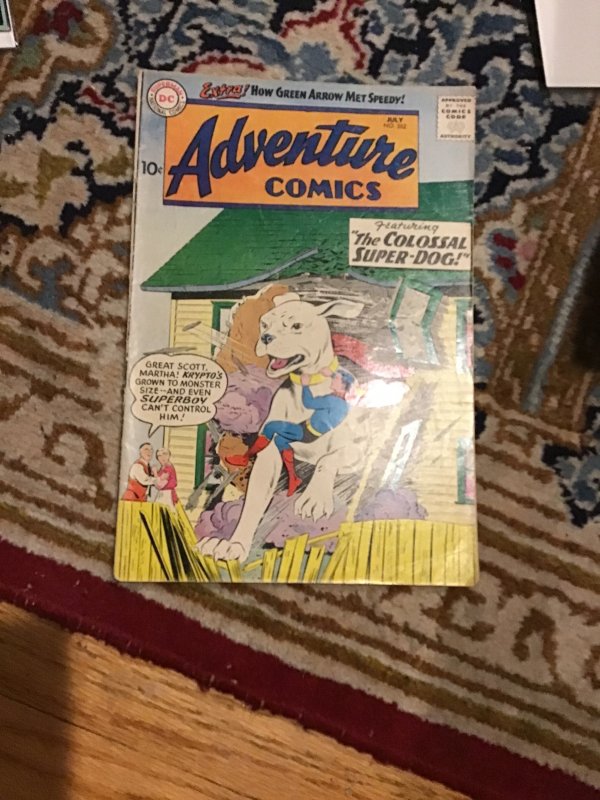 Adventure Comics #262 (1959) Origin Speedy wow!! FN/VN Krypto cover! Boca CERT