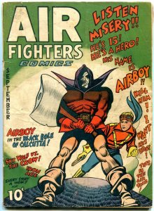 Air Fighters Comics #12 1943-WILD COVER-SKY WOLF-AIRBOY incomplete