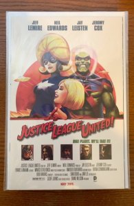 Justice League United #10 Movie Poster Cover (2015)