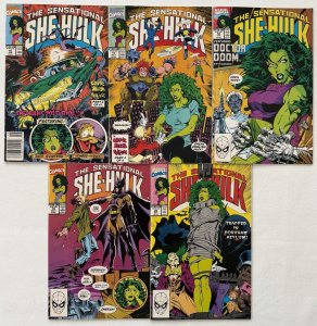 The Sensational She-Hulk #16,17,18,19,20 NM Lot 1990 Steve Gerber Bryan Hitch