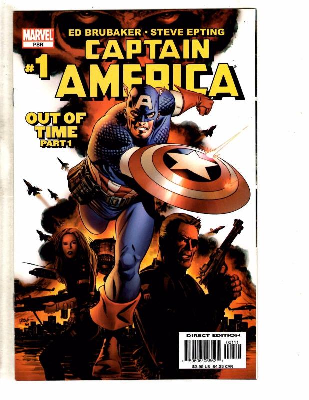 6 Captain America Marvel Comic Books # 1 One Shot # 1 (2 Different) 3 4 5 RC15