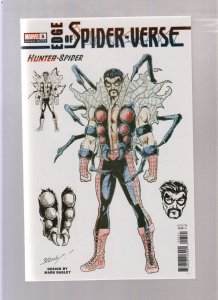 Edge of Spider-Verse #5 - Hunter-Spider Design (9.2) 2022